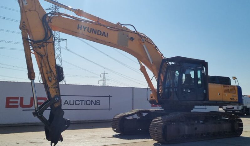 Hyundai R500LC-7A 20 Ton+ Excavators For Auction: Leeds, UK – 30th April, 1st, 2nd & 3rd May 25