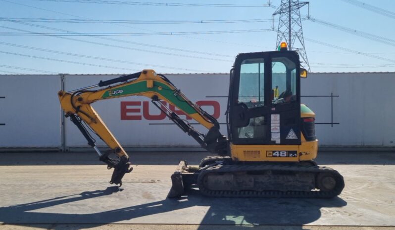 2018 JCB 48Z-1 Mini Excavators For Auction: Leeds, UK – 30th April, 1st, 2nd & 3rd May 25 full
