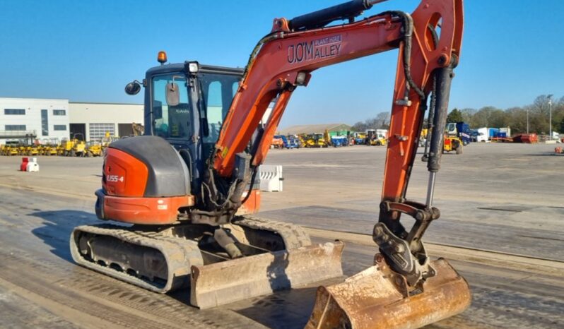2013 Kubota U55-4 Mini Excavators For Auction: Leeds, UK – 30th April, 1st, 2nd & 3rd May 25 full