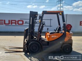 2018 Doosan G20GP Forklifts For Auction: Leeds, UK – 30th April, 1st, 2nd & 3rd May 25 full