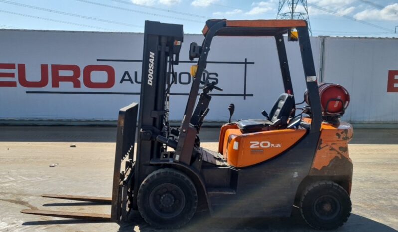2018 Doosan G20GP Forklifts For Auction: Leeds, UK – 30th April, 1st, 2nd & 3rd May 25 full