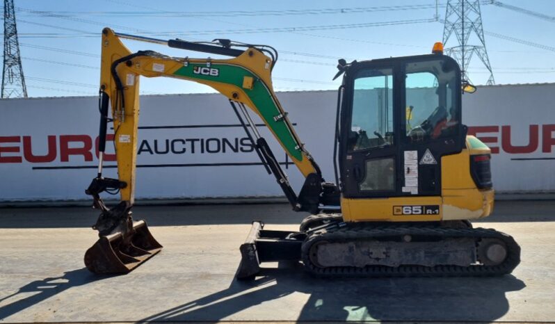 2018 JCB 65R-1 6 Ton+ Excavators For Auction: Leeds, UK – 30th April, 1st, 2nd & 3rd May 25 full