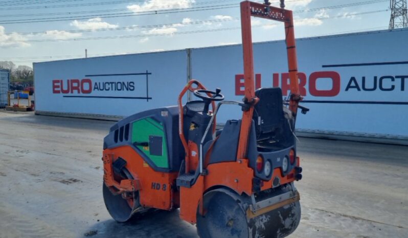 2017 Hamm HD8VV Rollers For Auction: Leeds, UK – 30th April, 1st, 2nd & 3rd May 25 full
