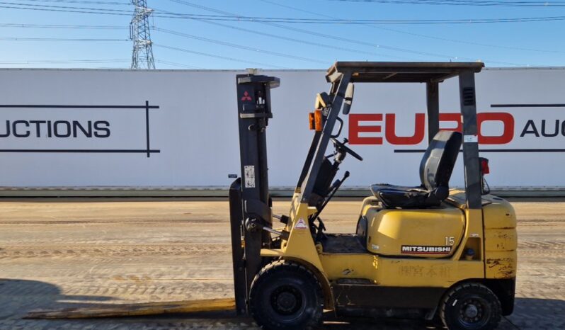 Mitsubishi FG15 Forklifts For Auction: Leeds, UK – 30th April, 1st, 2nd & 3rd May 25 full