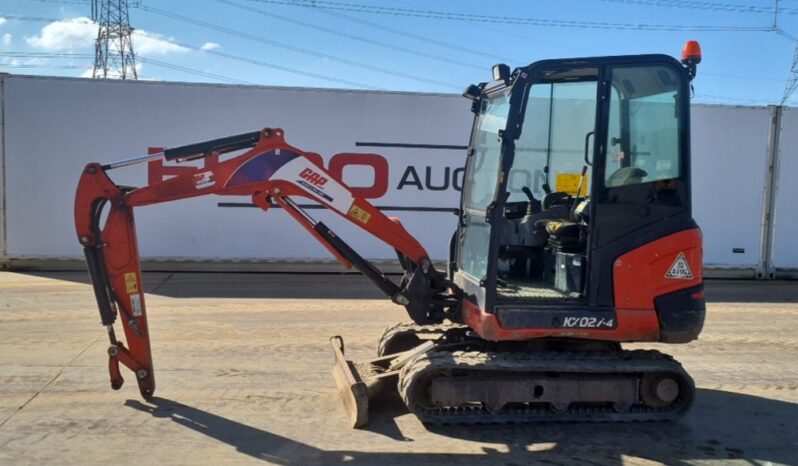 2018 Kubota KX027-4 Mini Excavators For Auction: Leeds, UK – 30th April, 1st, 2nd & 3rd May 25 full