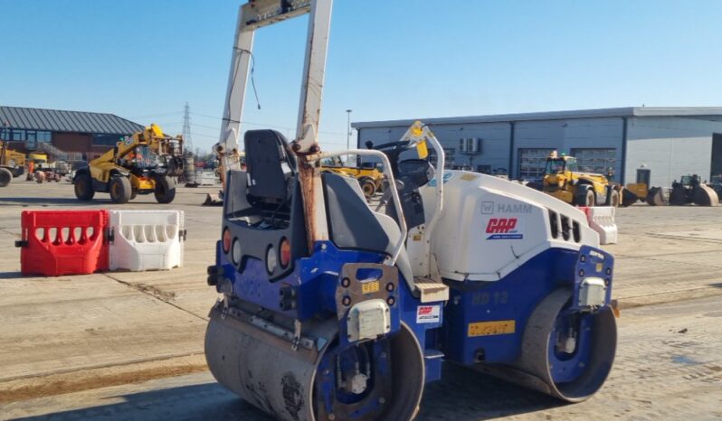2016 Hamm HD12VV Rollers For Auction: Leeds, UK – 30th April, 1st, 2nd & 3rd May 25 full
