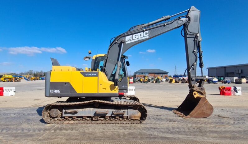 2013 Volvo EC140DL 10 Ton+ Excavators For Auction: Leeds, UK – 30th April, 1st, 2nd & 3rd May 25 full