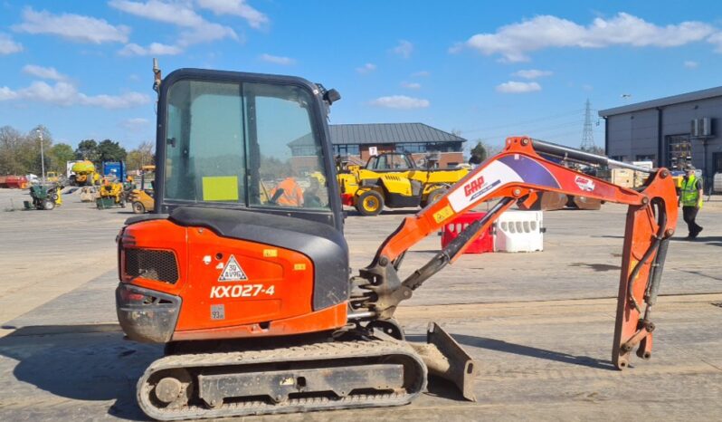 2018 Kubota KX027-4 Mini Excavators For Auction: Leeds, UK – 30th April, 1st, 2nd & 3rd May 25 full