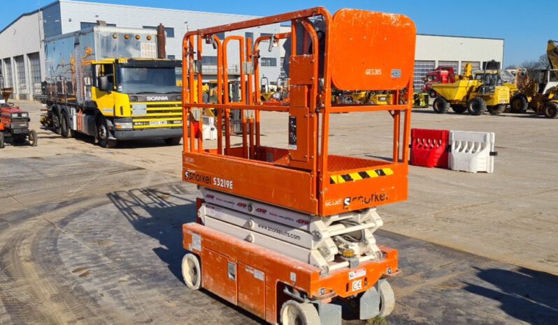 2019 Snorkel S3219E Manlifts For Auction: Leeds, UK – 30th April, 1st, 2nd & 3rd May 25 full