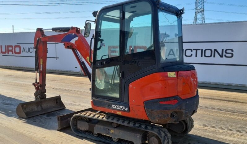 2018 Kubota KX027-4 Mini Excavators For Auction: Leeds, UK – 30th April, 1st, 2nd & 3rd May 25 full