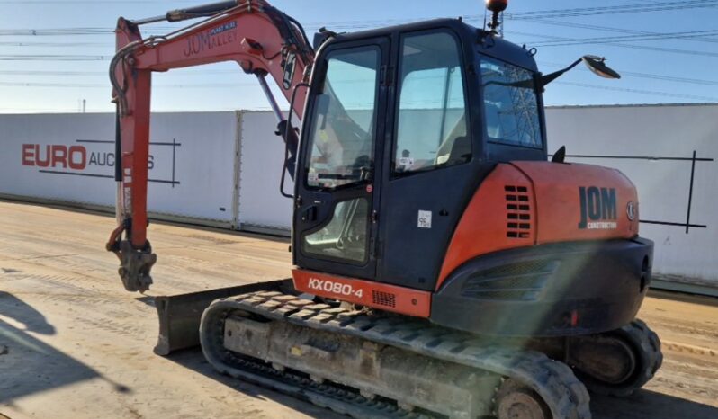 2014 Kubota KX080-4 6 Ton+ Excavators For Auction: Leeds, UK – 30th April, 1st, 2nd & 3rd May 25 full