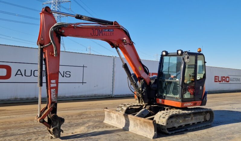 2014 Kubota KX080-4 6 Ton+ Excavators For Auction: Leeds, UK – 30th April, 1st, 2nd & 3rd May 25