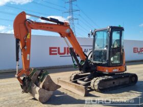 2021 Hitachi ZX48U-6 CLR Mini Excavators For Auction: Leeds, UK – 30th April, 1st, 2nd & 3rd May 25