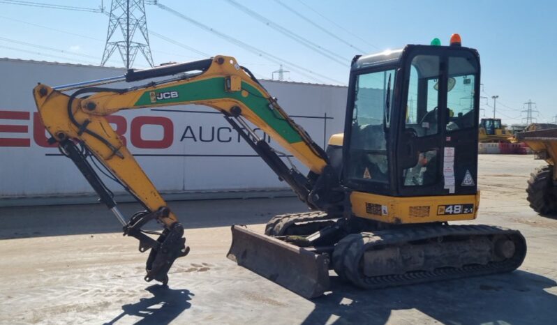 2018 JCB 48Z-1 Mini Excavators For Auction: Leeds, UK – 30th April, 1st, 2nd & 3rd May 25