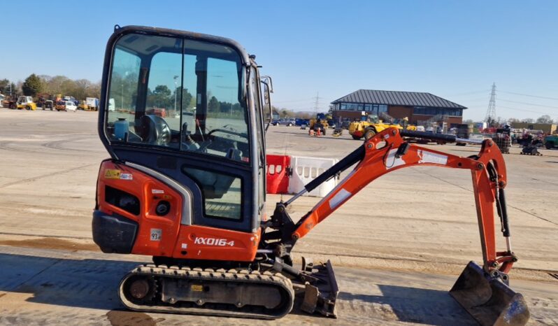 2016 Kubota KX016-4 Mini Excavators For Auction: Leeds, UK – 30th April, 1st, 2nd & 3rd May 25 full