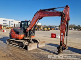 2014 Kubota KX080-4 6 Ton+ Excavators For Auction: Leeds, UK – 30th April, 1st, 2nd & 3rd May 25 full