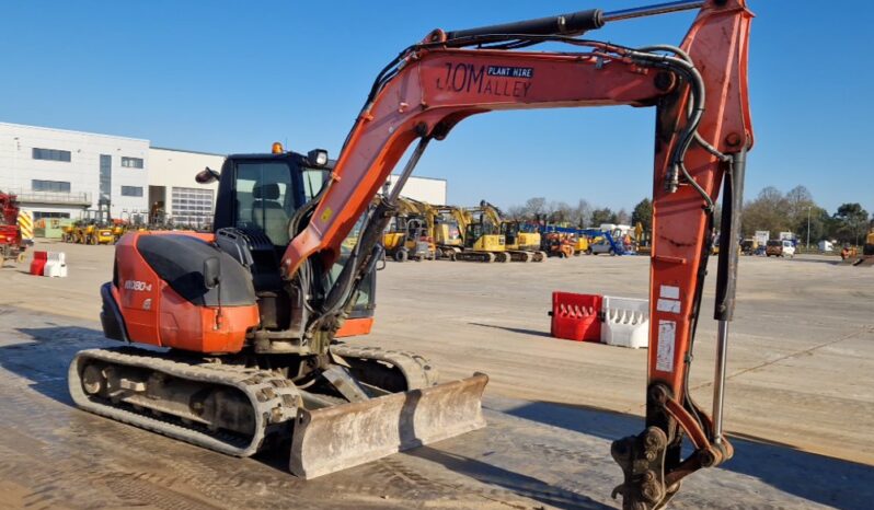 2014 Kubota KX080-4 6 Ton+ Excavators For Auction: Leeds, UK – 30th April, 1st, 2nd & 3rd May 25 full