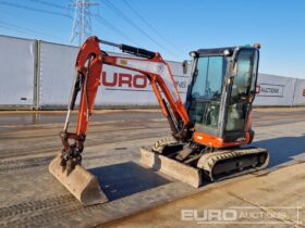 2016 Kubota U27-4 Mini Excavators For Auction: Leeds, UK – 30th April, 1st, 2nd & 3rd May 25