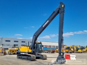 Unused 2024 Hyundai R245LR 20 Ton+ Excavators For Auction: Leeds, UK – 30th April, 1st, 2nd & 3rd May 25 full