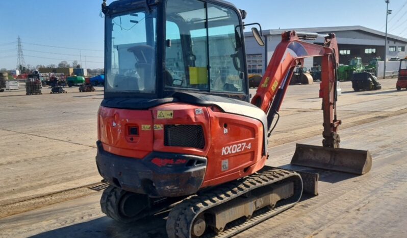 2018 Kubota KX027-4 Mini Excavators For Auction: Leeds, UK – 30th April, 1st, 2nd & 3rd May 25 full