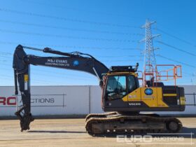 2019 Volvo EC220EL 20 Ton+ Excavators For Auction: Leeds, UK – 30th April, 1st, 2nd & 3rd May 25 full