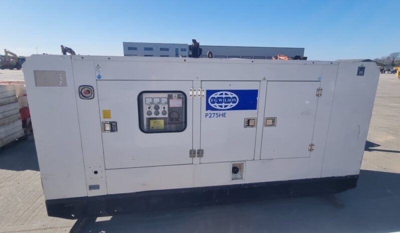 FG Wilson P275HE Generators For Auction: Leeds, UK – 30th April, 1st, 2nd & 3rd May 25 full