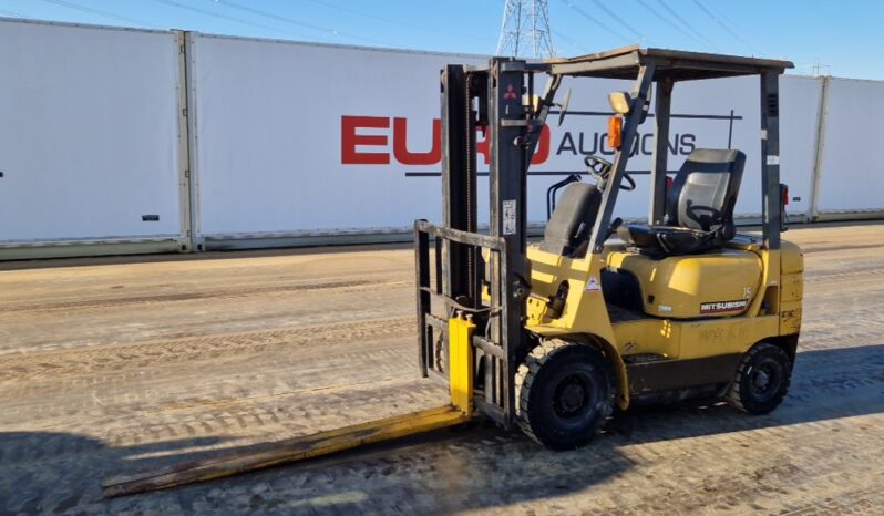 Mitsubishi FG15 Forklifts For Auction: Leeds, UK – 30th April, 1st, 2nd & 3rd May 25