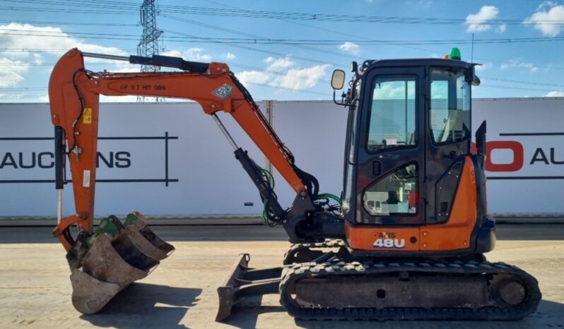 2021 Hitachi ZX48U-6 CLR Mini Excavators For Auction: Leeds, UK – 30th April, 1st, 2nd & 3rd May 25 full
