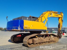 Hyundai R500LC-7A 20 Ton+ Excavators For Auction: Leeds, UK – 30th April, 1st, 2nd & 3rd May 25 full
