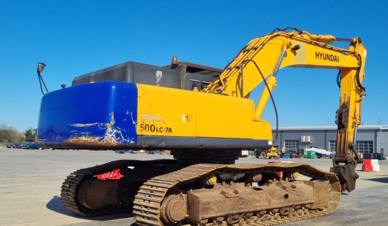 Hyundai R500LC-7A 20 Ton+ Excavators For Auction: Leeds, UK – 30th April, 1st, 2nd & 3rd May 25 full
