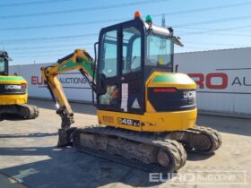 2018 JCB 48Z-1 Mini Excavators For Auction: Leeds, UK – 30th April, 1st, 2nd & 3rd May 25 full