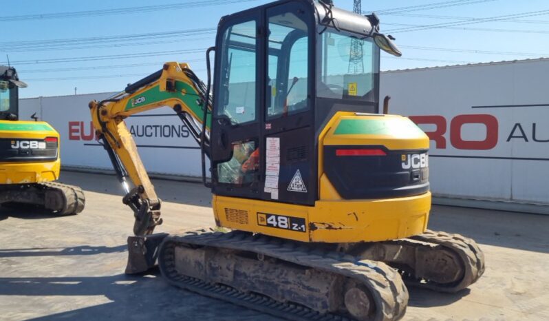 2018 JCB 48Z-1 Mini Excavators For Auction: Leeds, UK – 30th April, 1st, 2nd & 3rd May 25 full