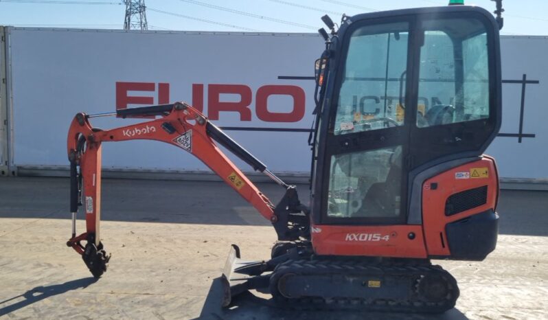 2016 Kubota KX015-4 Mini Excavators For Auction: Leeds, UK – 30th April, 1st, 2nd & 3rd May 25 full