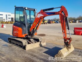 2017 Kubota U27-4 Mini Excavators For Auction: Leeds, UK – 30th April, 1st, 2nd & 3rd May 25 full