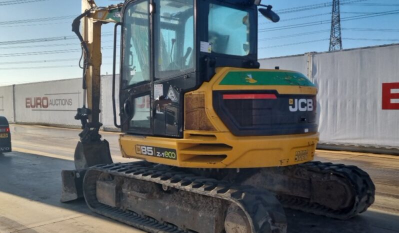 2018 JCB 85Z-1 6 Ton+ Excavators For Auction: Leeds, UK – 30th April, 1st, 2nd & 3rd May 25 full