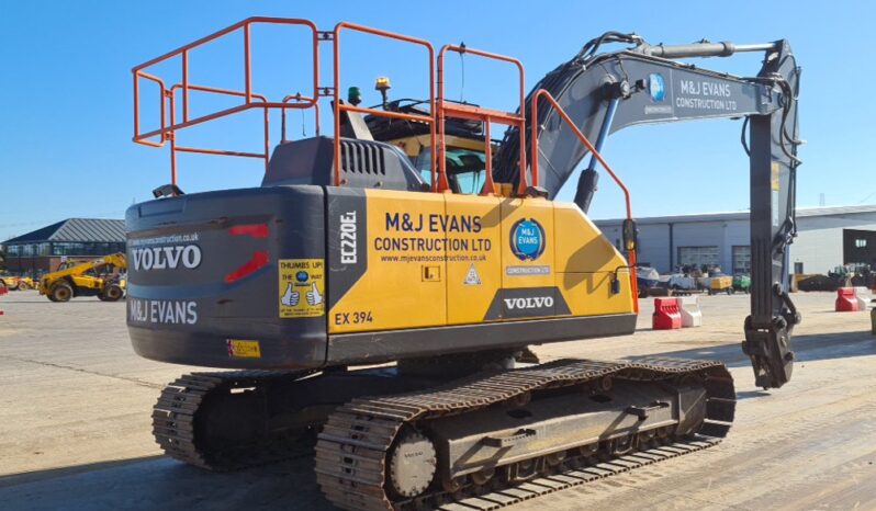 2019 Volvo EC220EL 20 Ton+ Excavators For Auction: Leeds, UK – 30th April, 1st, 2nd & 3rd May 25 full