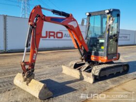 2017 Kubota U27-4 Mini Excavators For Auction: Leeds, UK – 30th April, 1st, 2nd & 3rd May 25
