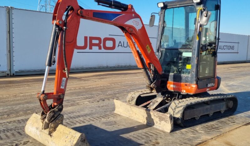 2017 Kubota U27-4 Mini Excavators For Auction: Leeds, UK – 30th April, 1st, 2nd & 3rd May 25