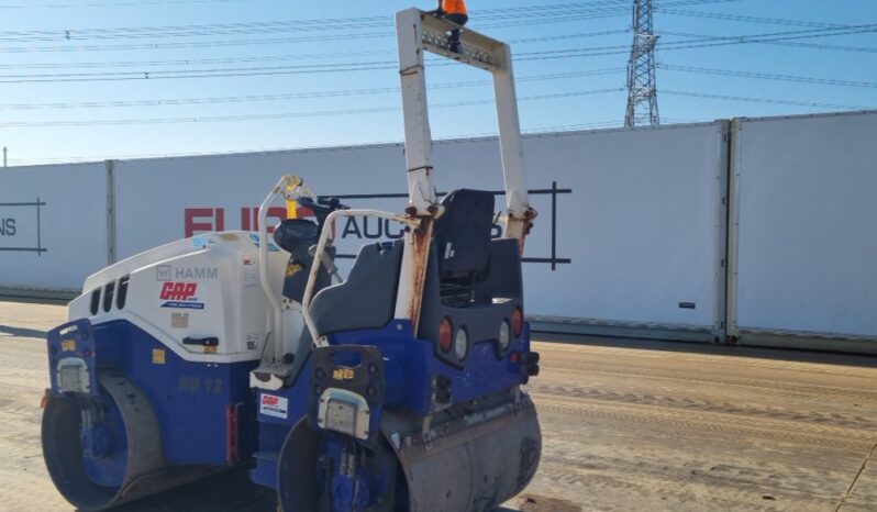 2016 Hamm HD12VV Rollers For Auction: Leeds, UK – 30th April, 1st, 2nd & 3rd May 25 full
