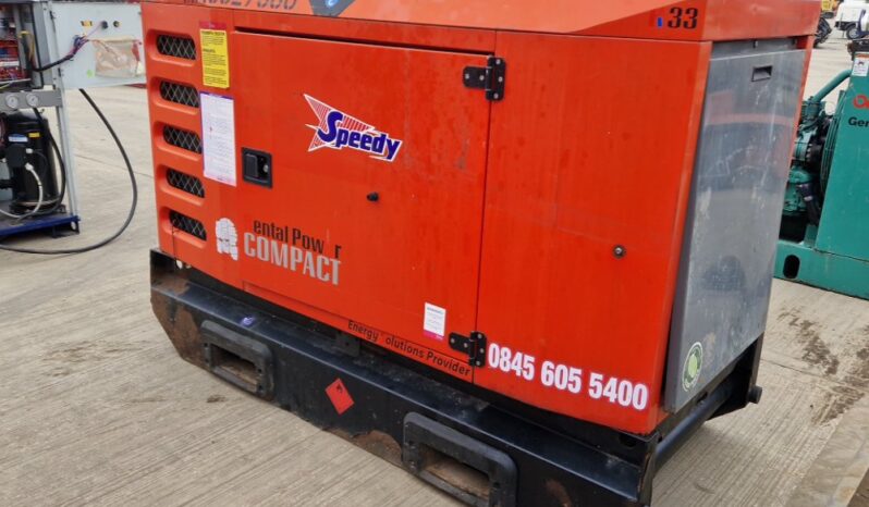 SDMO R33 Generators For Auction: Leeds, UK – 30th April, 1st, 2nd & 3rd May 25 full