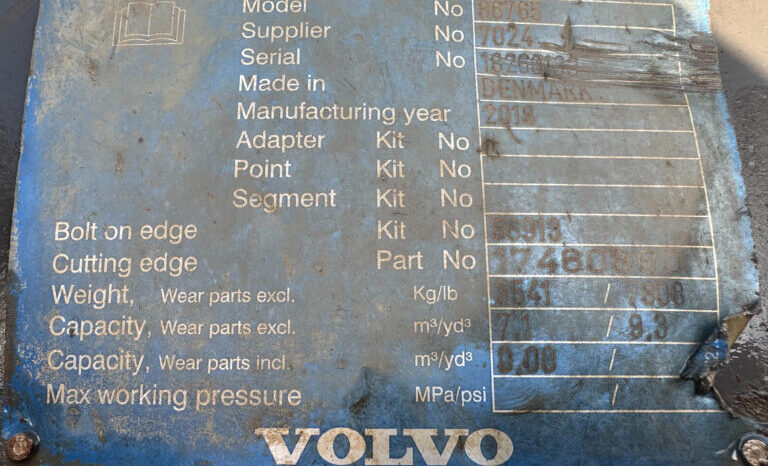 2018 Volvo L260H | Year 2018 | Hours 10,942 | EPA full