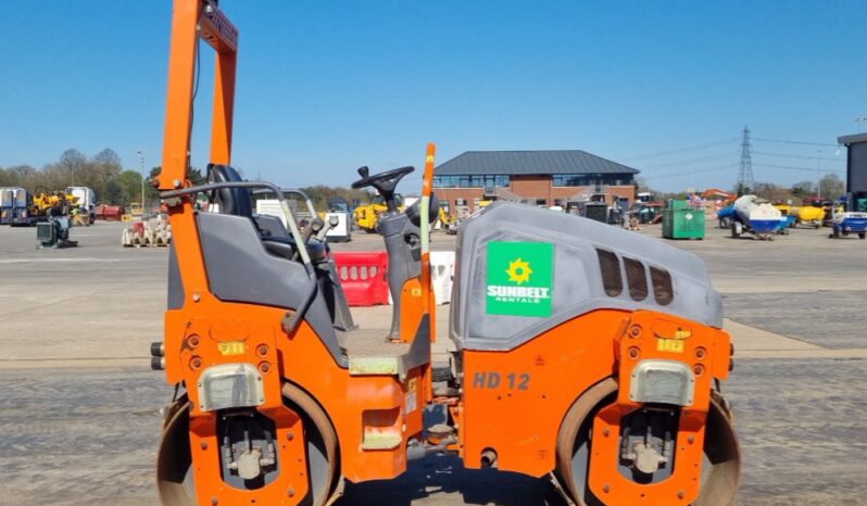 2016 Hamm HD12VV Rollers For Auction: Leeds, UK – 30th April, 1st, 2nd & 3rd May 25 full