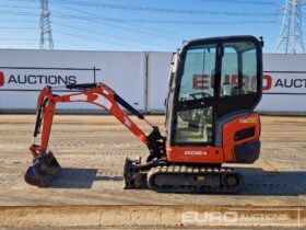 2016 Kubota KX016-4 Mini Excavators For Auction: Leeds, UK – 30th April, 1st, 2nd & 3rd May 25 full