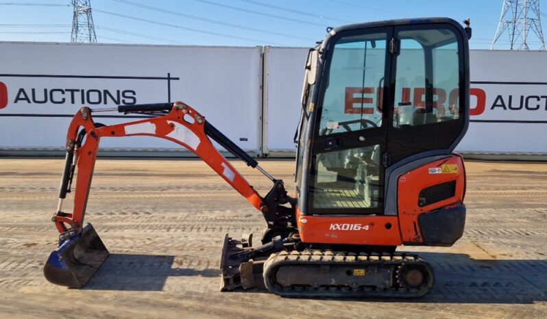 2016 Kubota KX016-4 Mini Excavators For Auction: Leeds, UK – 30th April, 1st, 2nd & 3rd May 25 full