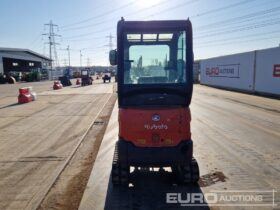 2016 Kubota KX016-4 Mini Excavators For Auction: Leeds, UK – 30th April, 1st, 2nd & 3rd May 25 full
