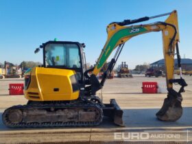 2018 JCB 85Z-1 6 Ton+ Excavators For Auction: Leeds, UK – 30th April, 1st, 2nd & 3rd May 25 full