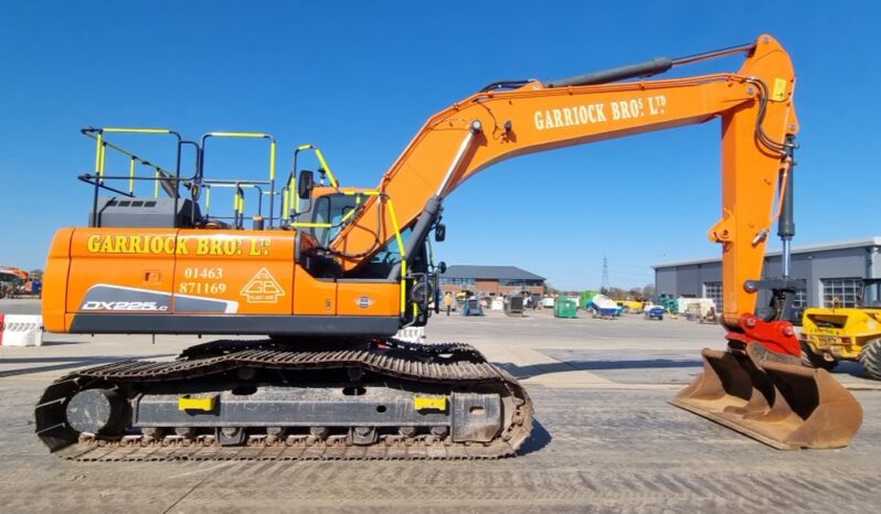 2019 Doosan DX225LC-5 20 Ton+ Excavators For Auction: Leeds, UK – 30th April, 1st, 2nd & 3rd May 25 full