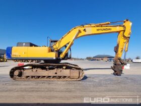 Hyundai R500LC-7A 20 Ton+ Excavators For Auction: Leeds, UK – 30th April, 1st, 2nd & 3rd May 25 full