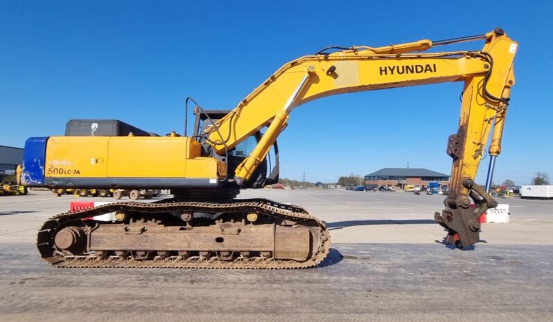Hyundai R500LC-7A 20 Ton+ Excavators For Auction: Leeds, UK – 30th April, 1st, 2nd & 3rd May 25 full