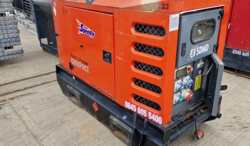 SDMO R33 Generators For Auction: Leeds, UK – 30th April, 1st, 2nd & 3rd May 25